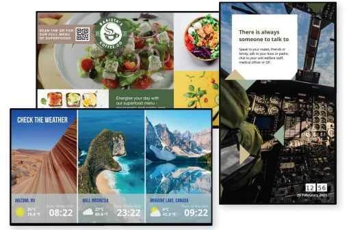 Digital Signage Wien – Werbe- und Informationsdisplays mit zentraler Steuerung von AVplus e.U.