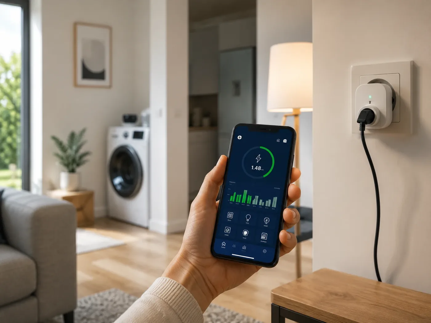 Energiemanagement Smart Home Wien – Verbrauchsmessung in Echtzeit per App mit intelligenter Steckdose von AVplus e.U.