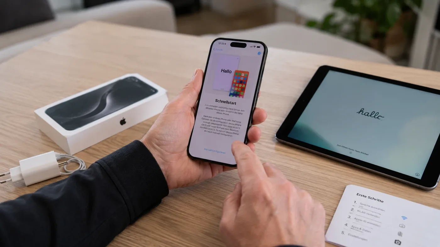 Neues Handy einrichten Wien – iPhone und iPad Ersteinrichtung mit Datenübernahme, AVplus e.U.